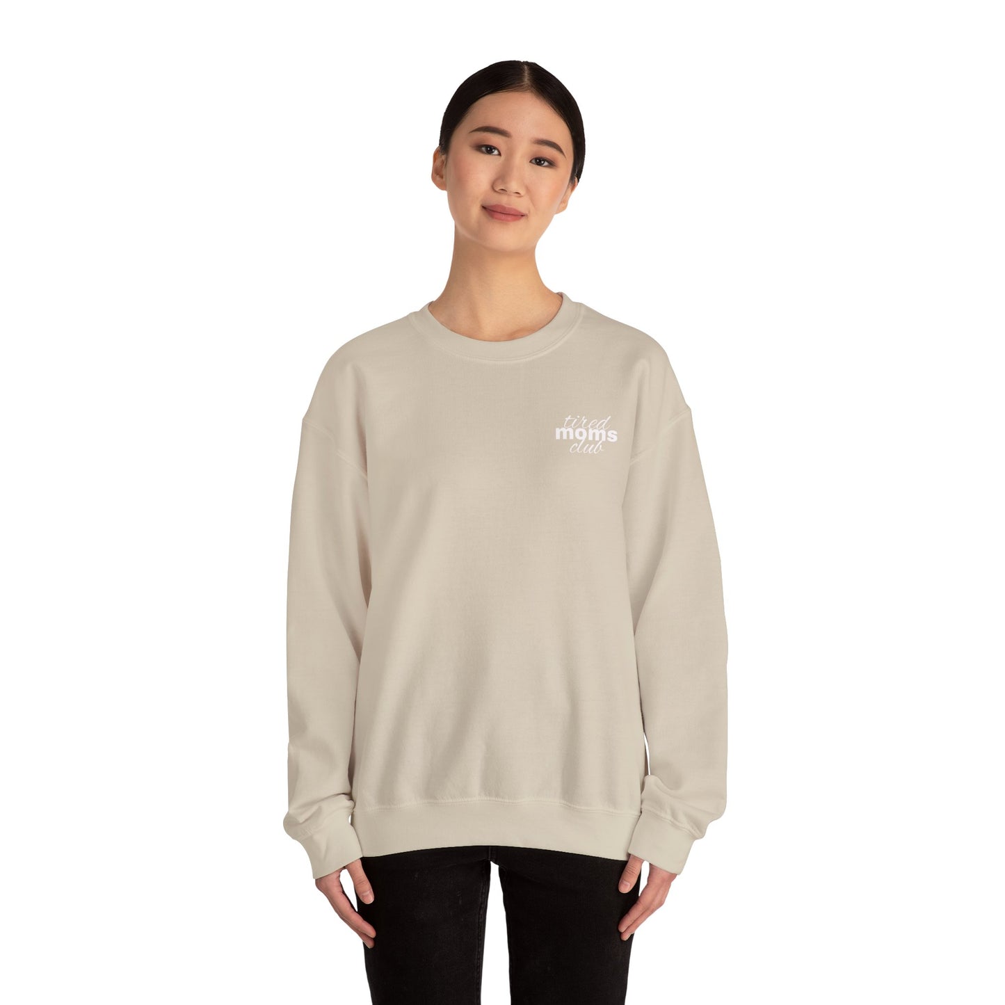 Moms Club Sweatshirt | Minimalist Mom Crewneck