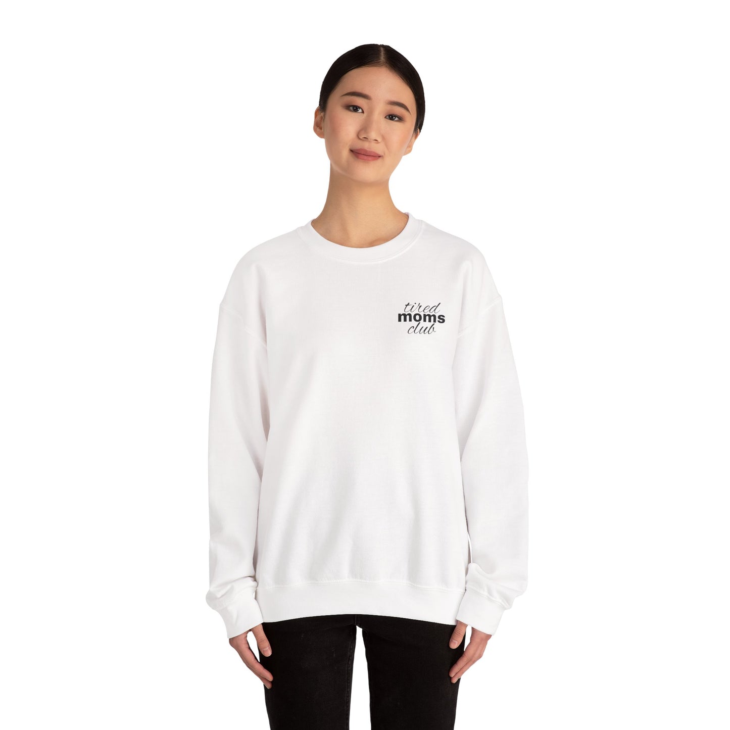 Moms Club Sweatshirt | Minimalist Mom Crewneck